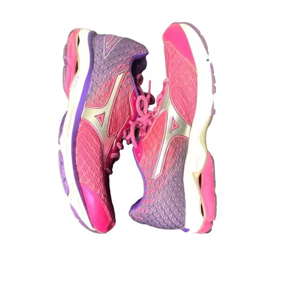 Mizuno Wave Rider 19 Athletic Running Shoes Sneakers Women's Size 8.5 - Picture 7 of 10